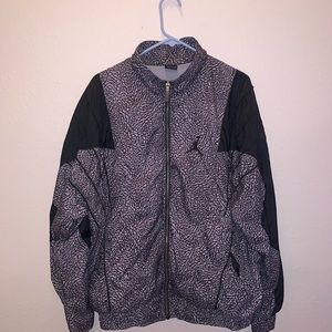 Jordan Black Cement Windbreaker